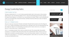 Desktop Screenshot of energy-leadership.com